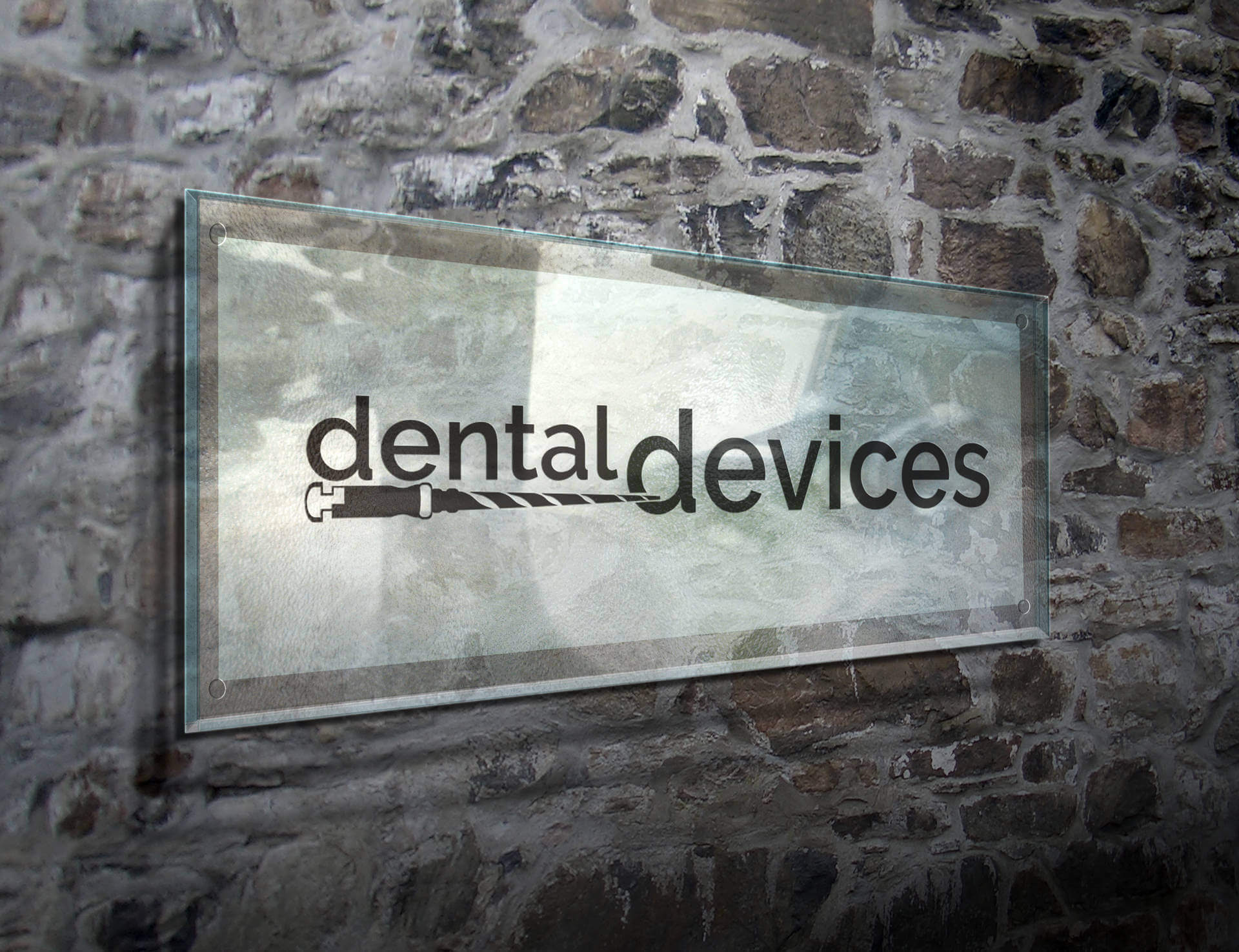 premium dental devices logo design