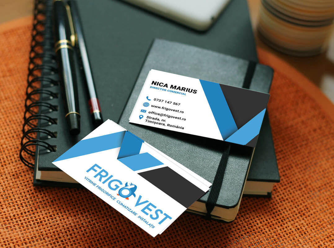 business card design frigovest